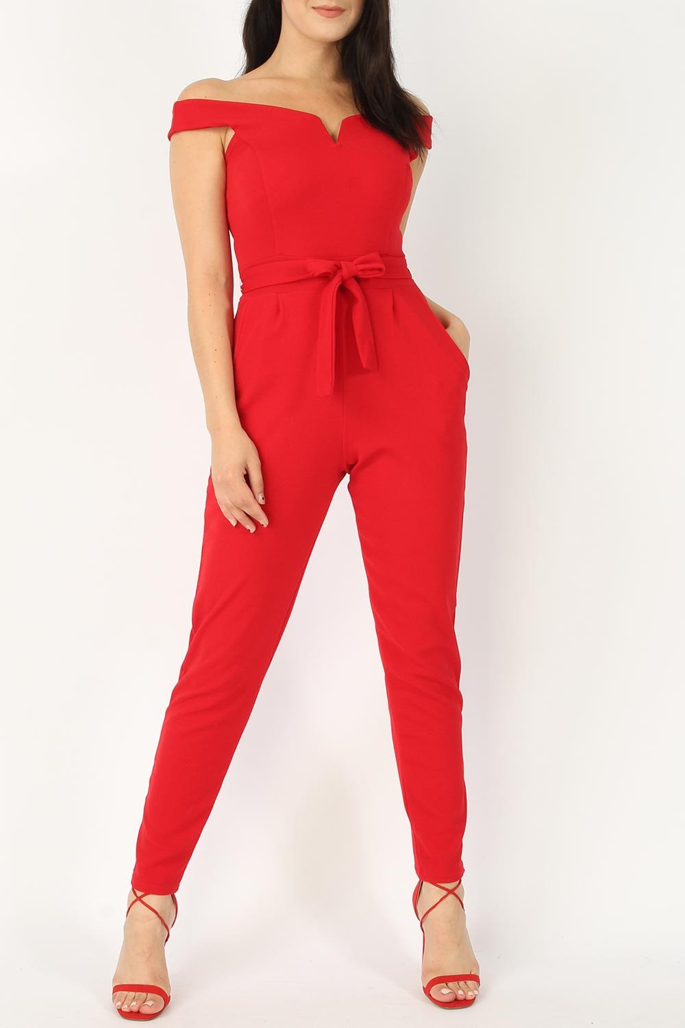 [Bardot Jumpsuit] - Glamournaire