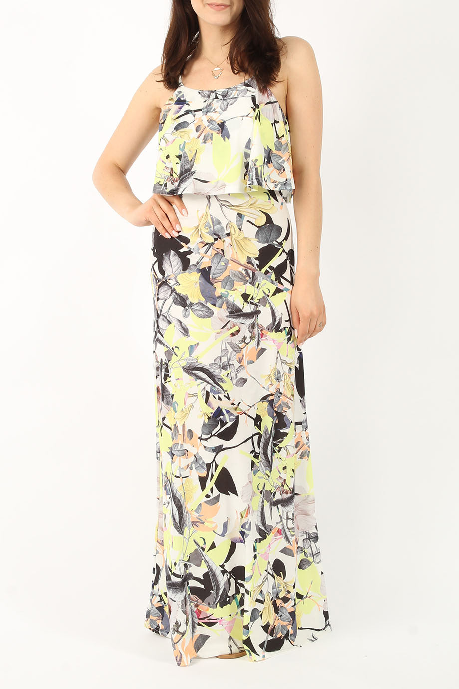 Floral cami maxi dress 2025