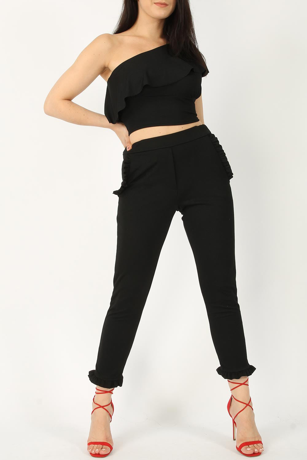 [Bardot Jumpsuit] - Glamournaire